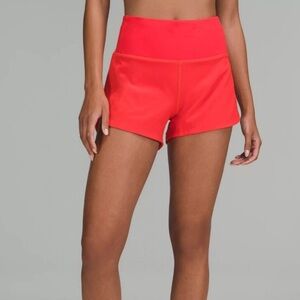 Lululemon Speed Up Shorts, size 4 tall